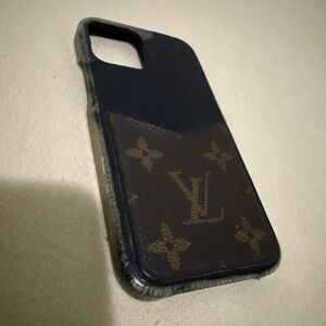 Louis Vuitton Black and Brown Monogram 12/12Pro Phone Case